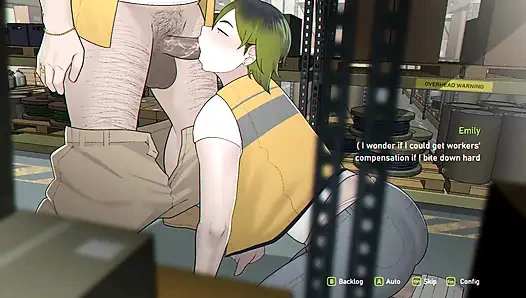 Босс писает в рот моей жены после секса с моей женой, история геймплея, часть-3 (хинди комментарий) ENG Sub