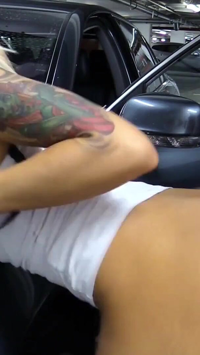 Spectacular moment from "German Teen Date Fuck Stranger at Public Garage and Cum Gag"