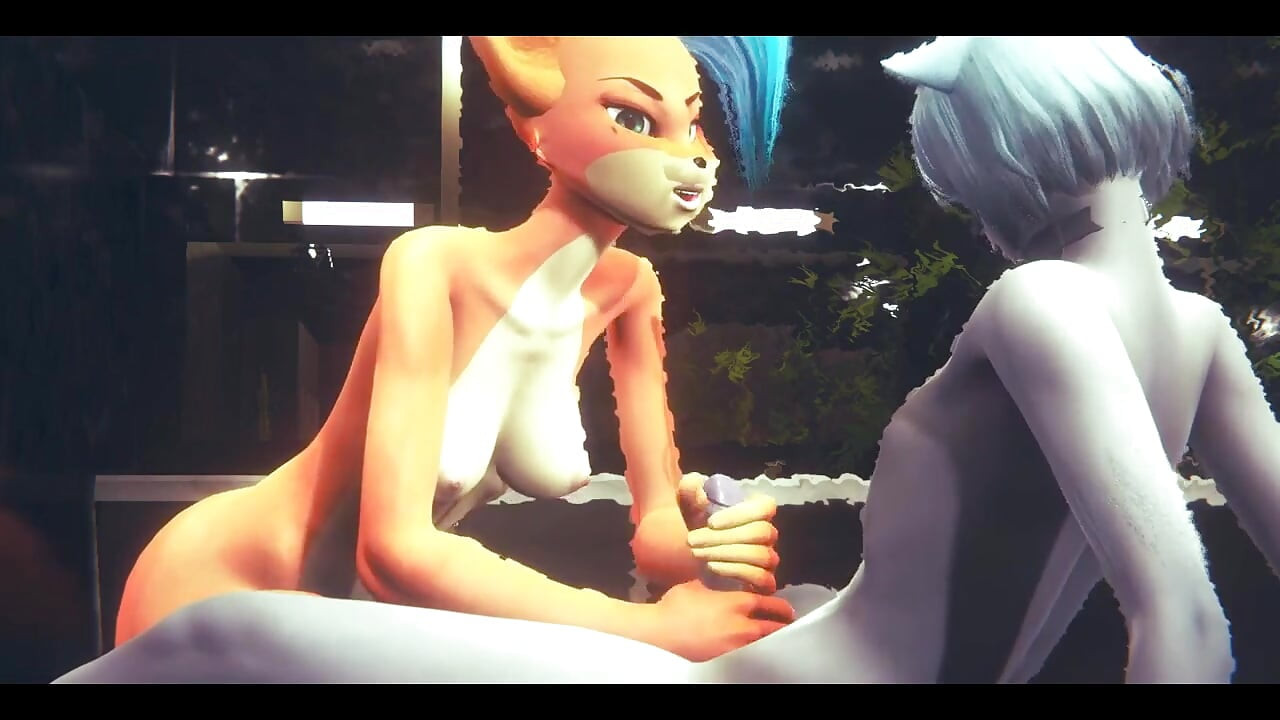 Furry Hentai - Foxy fodida com várias gozadas - japonesa asiática Manga Anime Film Game Porn