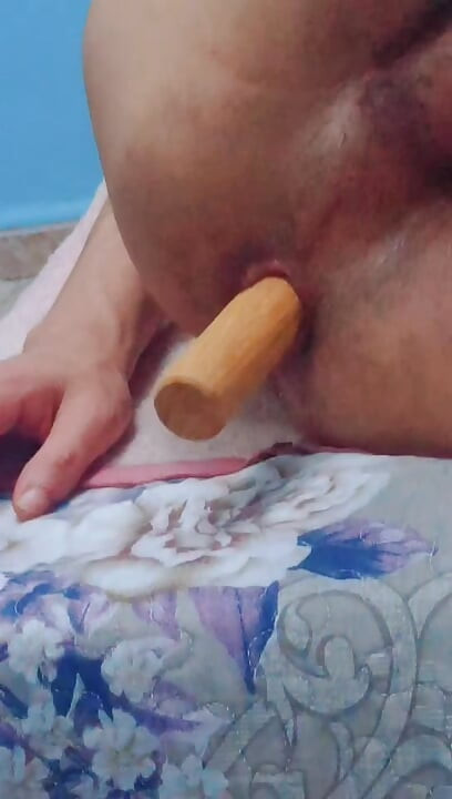 Penetrando mi culo