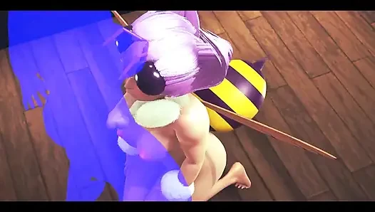 Karanlık hentai - kafede arı seksi bölüm 1 - Japon Asyalı manga anime film oyunu porno