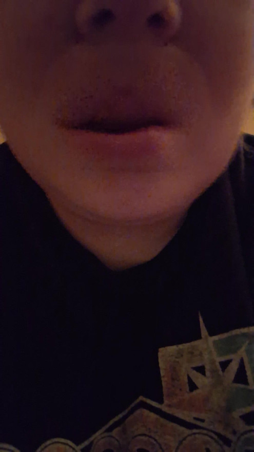 Slippery sloppy tongue time.  Imagine my tongue on your cock.