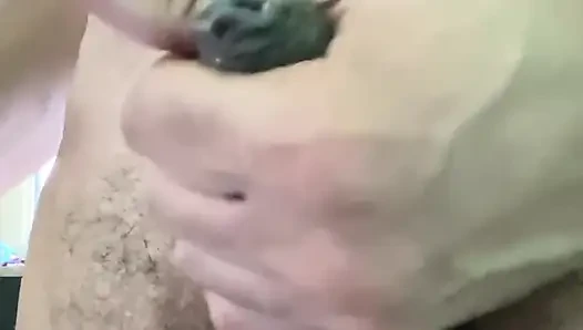 POV Long Cock Cumming Hard