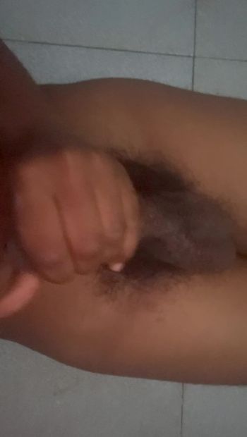 Licking my dick