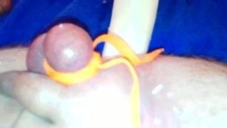 lady nutzt rettich anal als dildo
