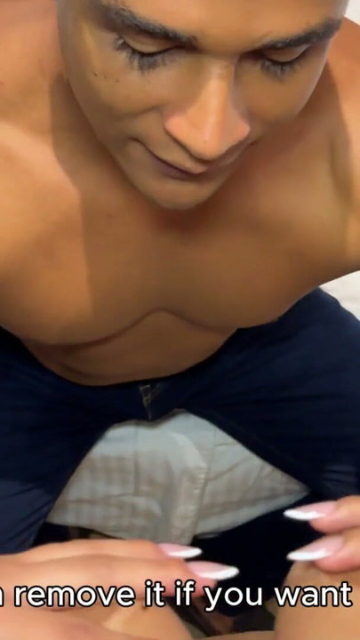 Horny black hostel receptionist with a huge BBC sneaks into my room at night and gives me a wild, deep fuck | Clip 2