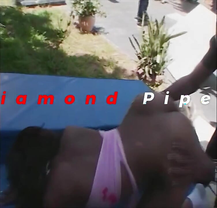 Ebony Babe Takes on Multiple Black Men in Outdoor Gangbang