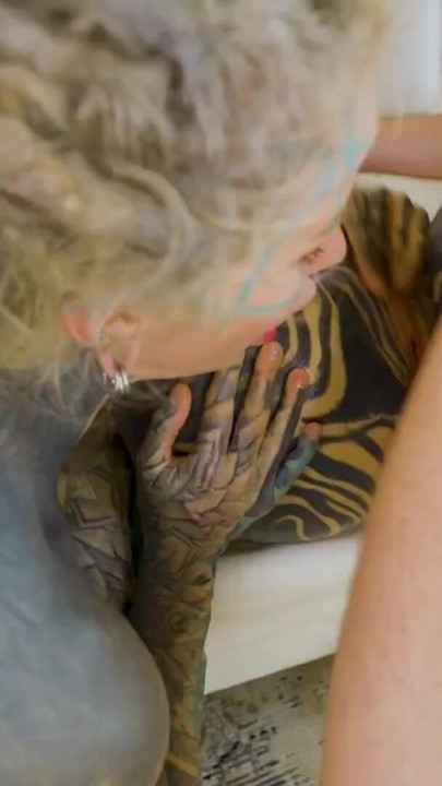 Heavily Ink TEENS Pornstars ATM and Gaping Threesome World Champion | Clip 1