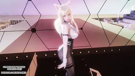 MMD CHUNG HA - STRESS - Tari Liga Legenda Kpop Seksi Ahri - Hentai Tanpa Sensor 4K 60FPS