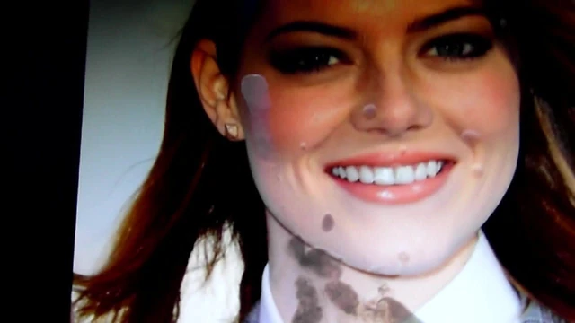 Emma Stone Cum Tribute