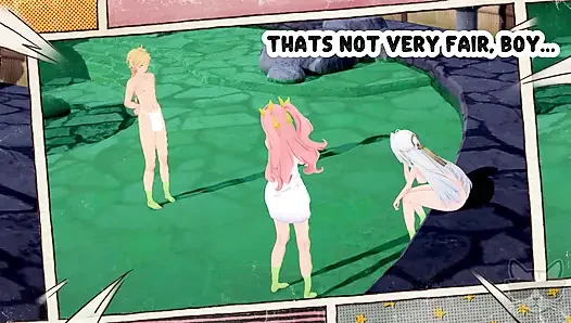 Aether lost in time 1 : Yixuan and Nicole (zenless zone zero) in hot spring !