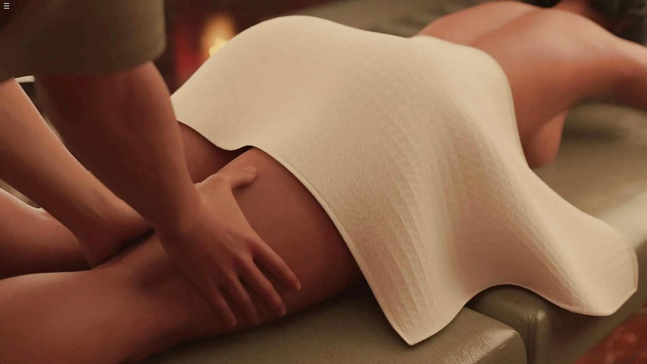Stepmom Invites Stepson To Her Massage Parlor For Relief Her Taking massage