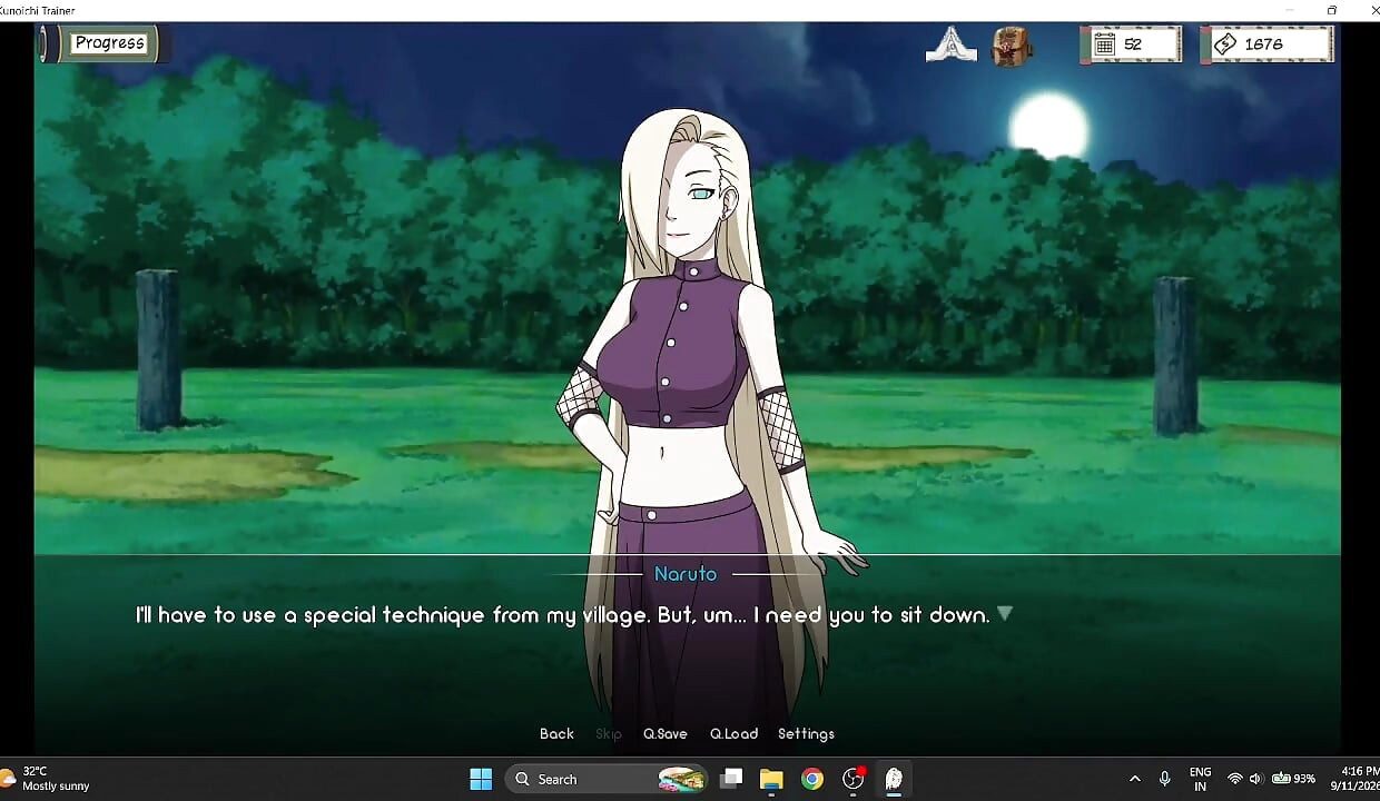 Gameplay ino seksi naruto menunjukkan keinginannya bagian 1