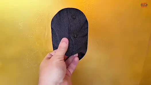 Gloryhole'da Azgın Ve Kesilmemiş Penisli Baba Penisi