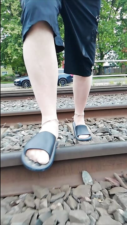 Carmen Nylonjunge Walked Around in Braunschweiger Weststadt