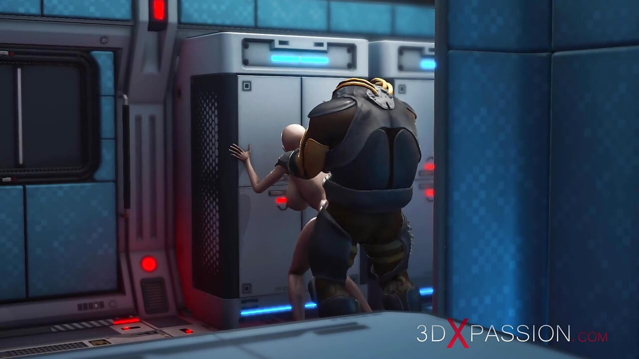 Animasi 3D dari gadis budak toon berhubungan seks HD