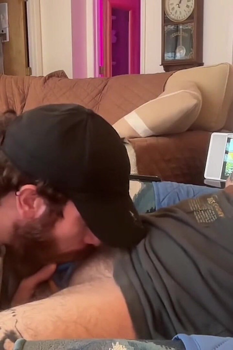Late Night BJ for Husband Cum Swallow
