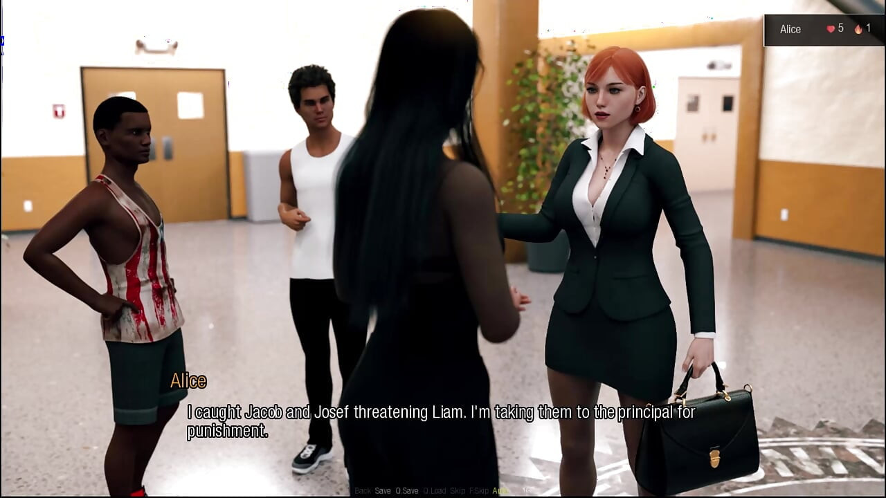 Alice a hard life #3 - nyonya grey pergi ke rumah alice, lily pengen ngentot sama alice saat liam masuk