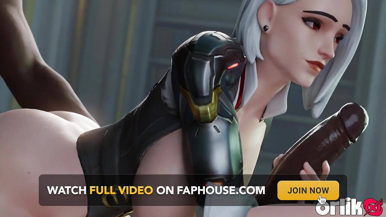 Ashe & D.va From Overwatch Porn - Deepthroat Assist, Wild Double Penetration & Anal Fuck with Big Black Dick