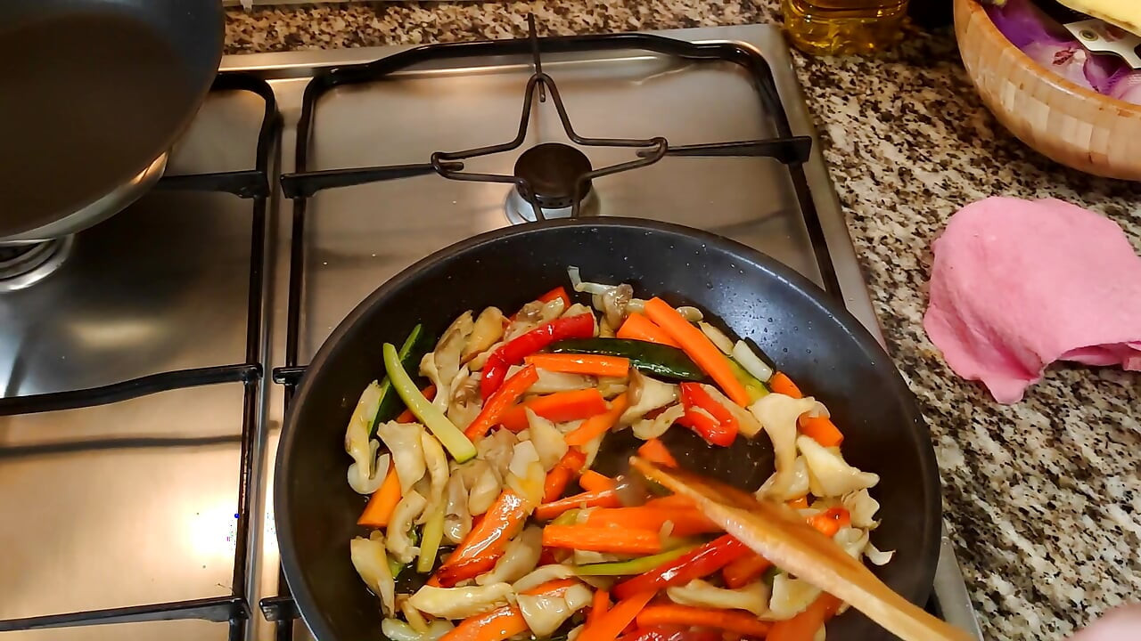 Cooking Together, and Some More Fun...