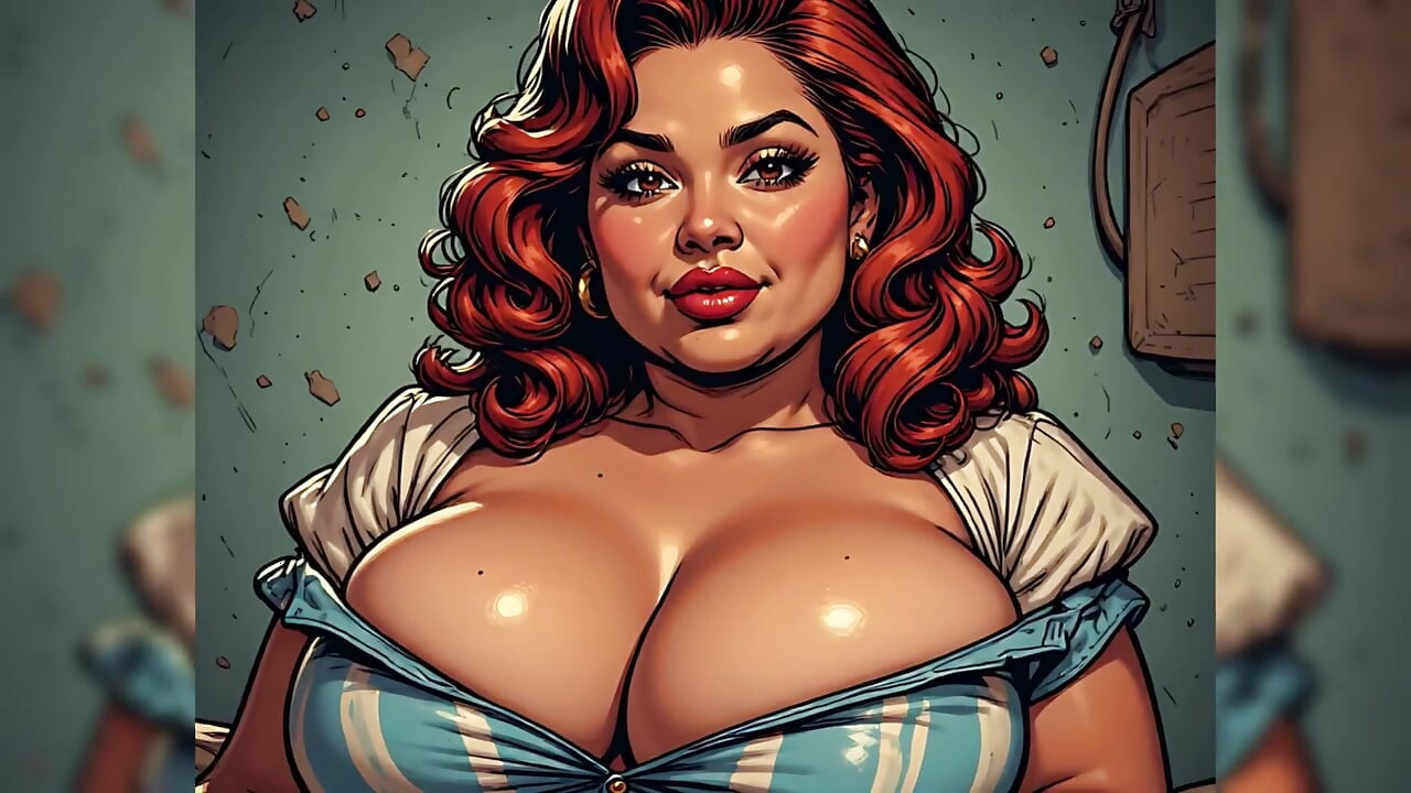 BBW Chubby Babe Art