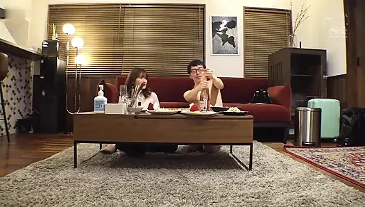 Put the Luck Guy and Av Actress in the Suburban House for 3 Days. Part.2