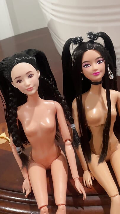 Aasialaiset barbinuket saivat cumia päälleen