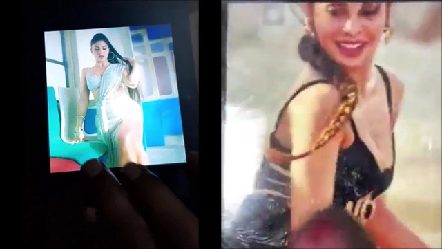 Jacqueline Fernandez dual cumshot