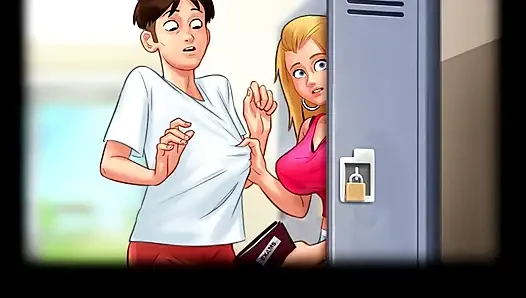 Summertime saga -Johannes fucked Diana and he fucked fucked Jenny online