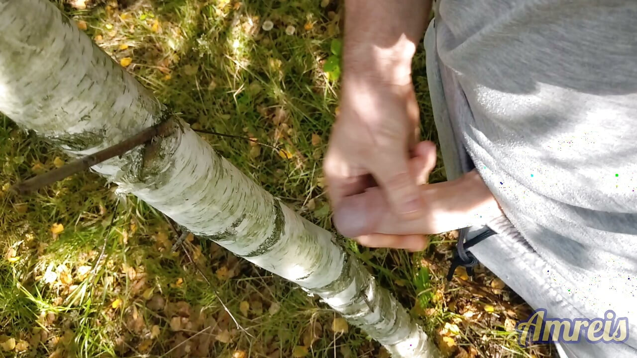 Jerking off in the woods near the highway. I almost got caught!