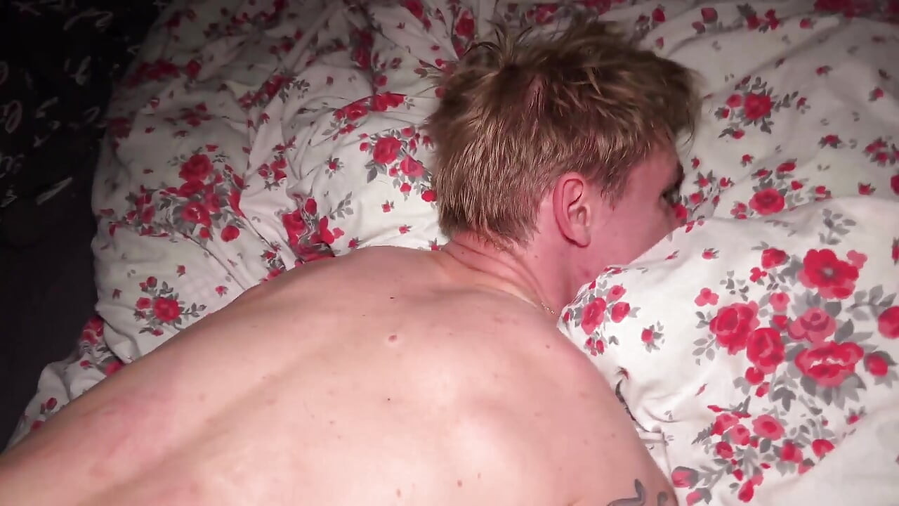 Two Guys and a Daddy with a Big Dick Fucked Hard Twink's Tight Asshole and Cum