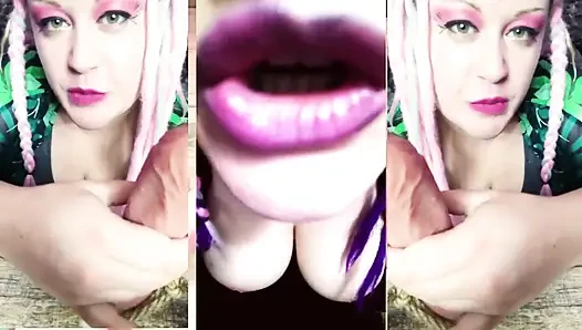 Tied up Cock and Balls JOI with Ball Punching