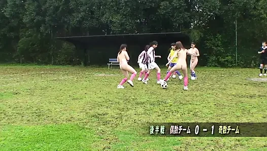 Japanese Soccer Babe's Hairy Pussy Slammed Hard - Huge Creampie Explosion!