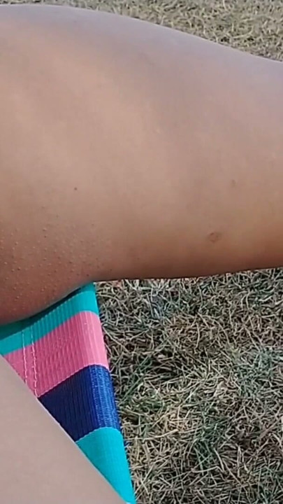 Seaside Slumber: Unplanned Nap in My Miniskirt | Clip 1