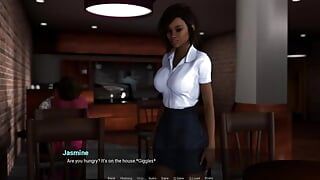 アウェイ・フロム・ホーム(Vatosgames)パート27 カフェの黒檀美女 作成者: LoveSkySan69