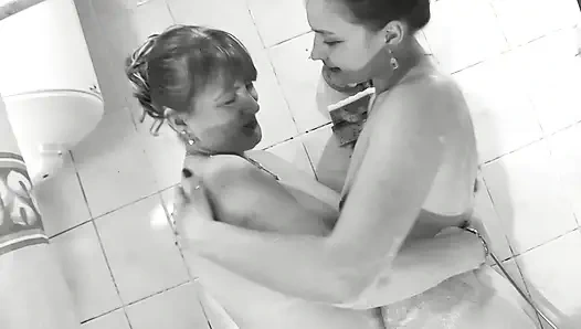 Two women. Girl on girl. Blonde and brunette. Sex, porn, and love – the ultimate pleasure
