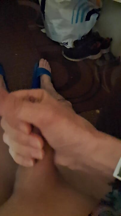 Slowmotion masturbation session