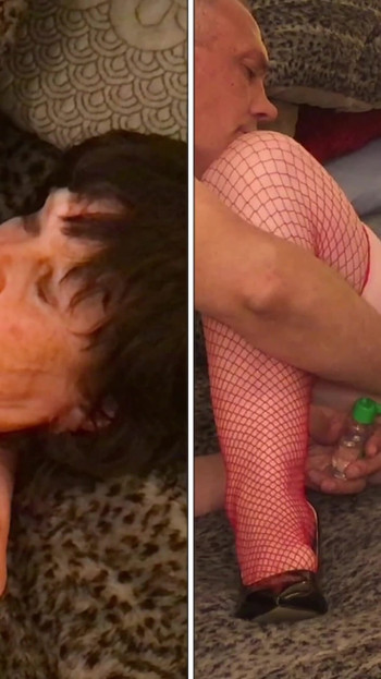 Granny Bijou's Bwc & BBC Dildo Fucks