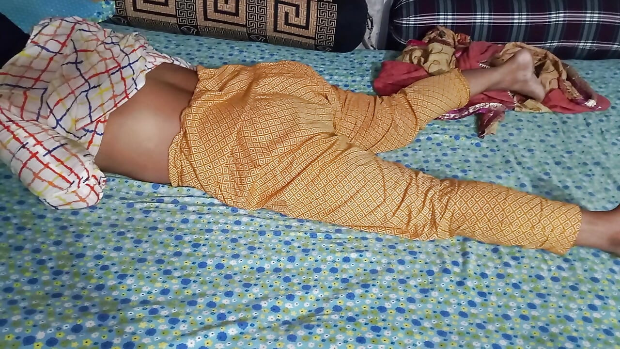 继妹和家里的第一次农村