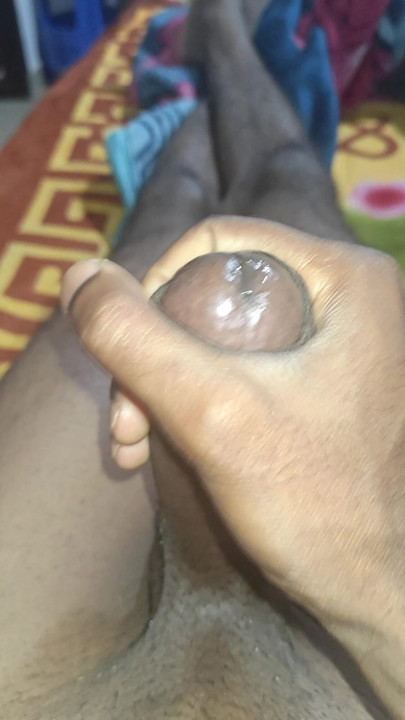 Night cum on my dick