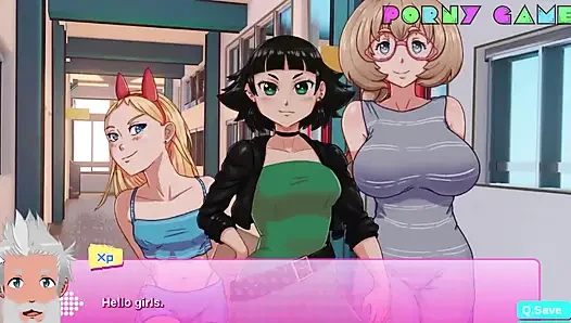 Heroes University H - Prologue - Masturbating Behind the College Part 5