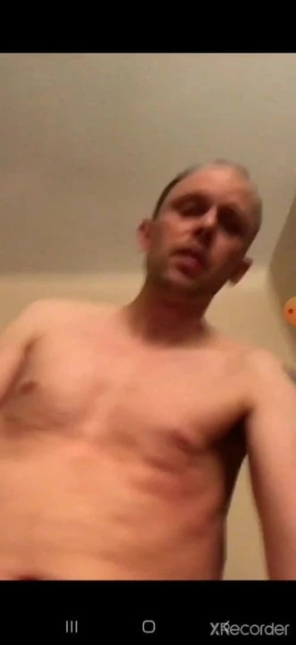 Uk fag mark jerking and thanks me for exposure