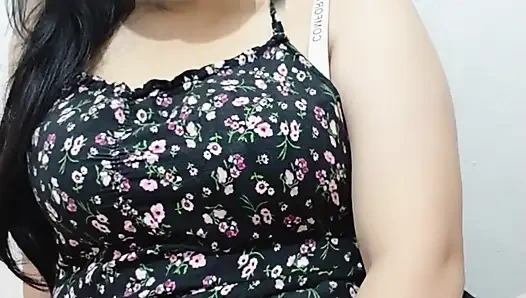 Beautiful big sister just came from a small village