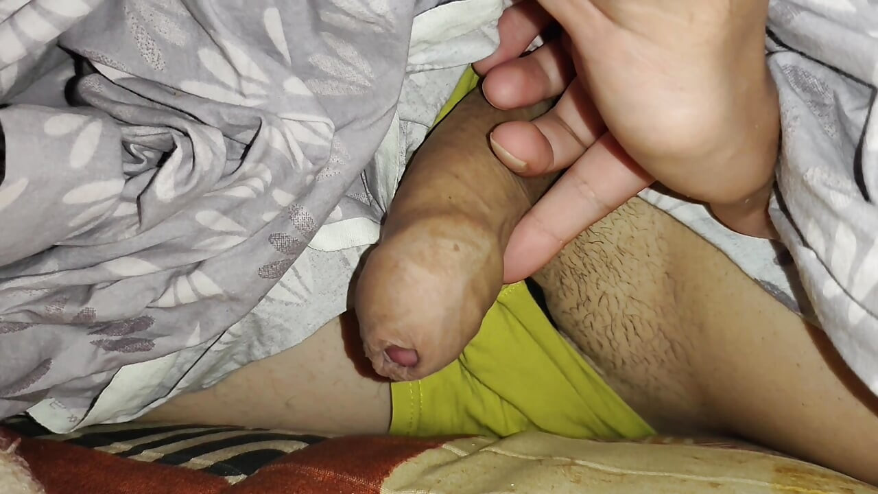 Horny Twink Jerks Off His Hot Daddy's Dick