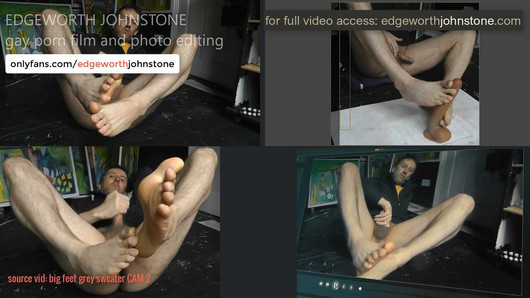 Edgeworth Johnstone, vidéo de publicité publique 4 - fétichisme des gros pieds