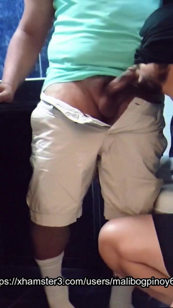 Key moment from "That Moment When a Friendly Chill Turns Into a Deep Blowjob Session"