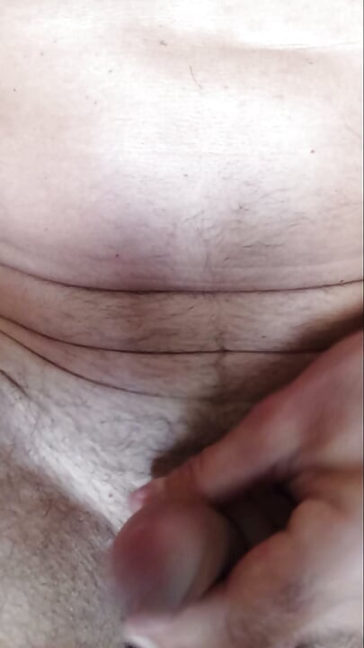 The beautiful penis is excited and flowing with its lubricant!
