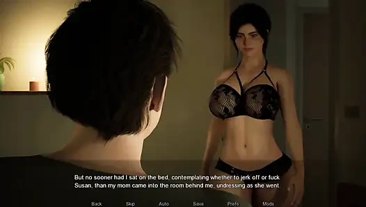 Sonunda kadınlara zevk almayı öğreniyorum - şehvetli üvey anne - e02