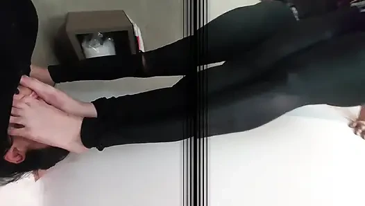 Trample perfect feets with 3 top girls and english subtitles