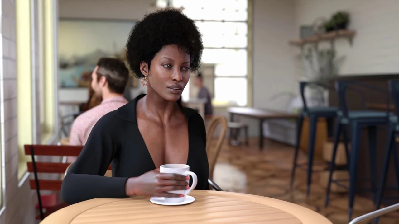 Black Trans Camille Assured She Will Pick Me for Lingerie Photoshoot Model